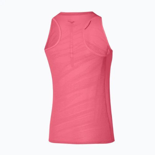 Koszulka do biegania damska Mizuno Aero Tank sunkissed coral