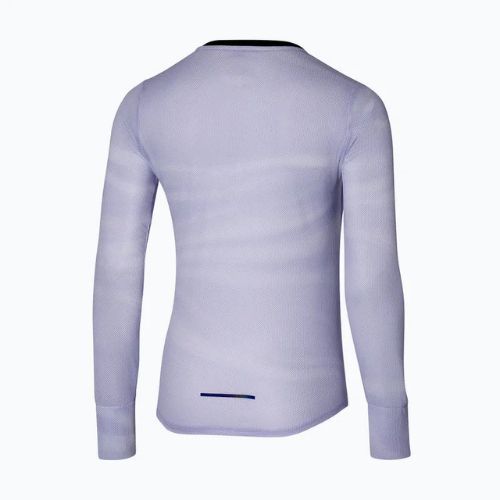 Longsleeve do biegania damski Mizuno Premium Aero Tee snow white/thistle