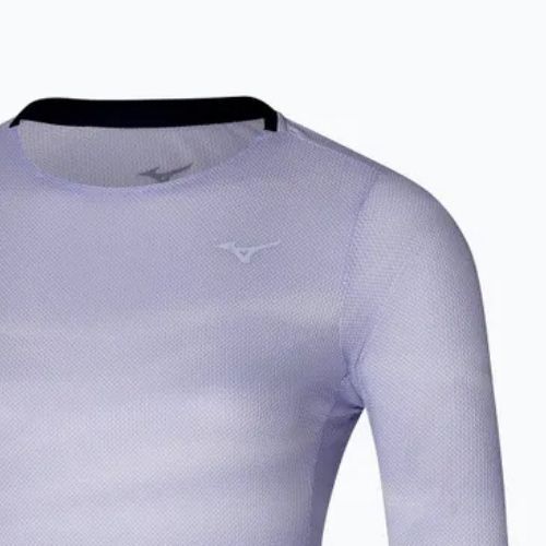 Longsleeve do biegania damski Mizuno Premium Aero Tee snow white/thistle
