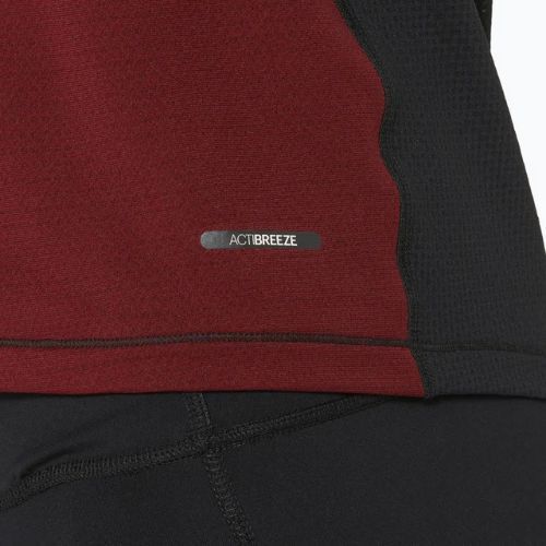Koszulka do biegania męska ASICS Fujitrail antique red/performance black