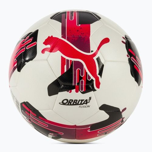 Piłka do piłki nożnej PUMA Orbita 5 Fusion puma white/puma red rozmiar 3