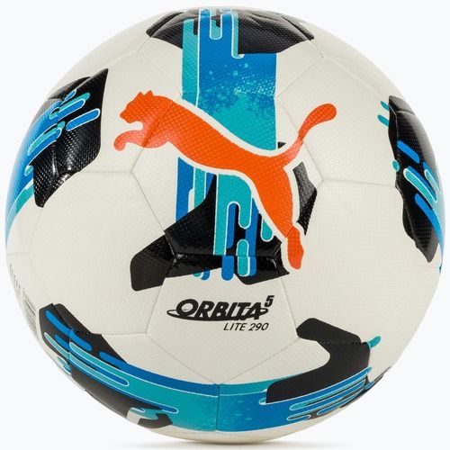 Piłka do piłki nożnej PUMA Orbita 5 Fusion Lite puma white/multicolor rozmiar 3