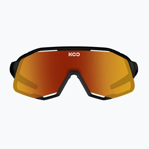 Okulary przeciwsłoneczne Koo Demos black matt/red mirror