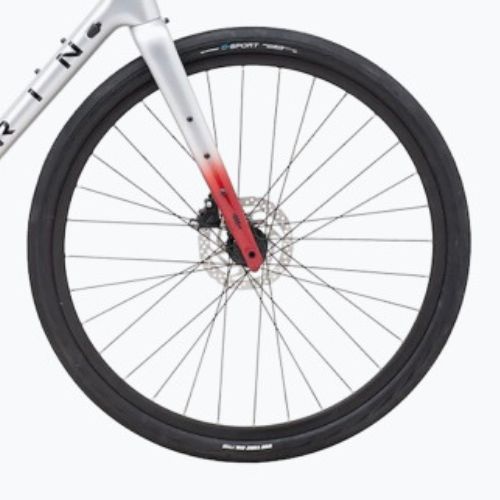 Rower gravelowy Marin Headlands 1 700C 2024 gloss chrome/chrome red/black
