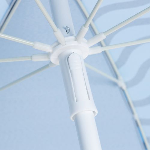 Parasol plażowy AQUASTIC Ombrelo niebieski