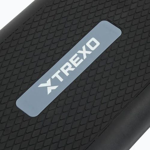Step do aerobiku XTREXO antypoślizgowy max 250kg szary