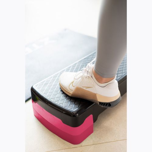 Step do aerobiku XTREXO 2 stopniowy różowy