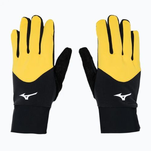 Rękawiczki do biegania Mizuno Warmalite racing yellow
