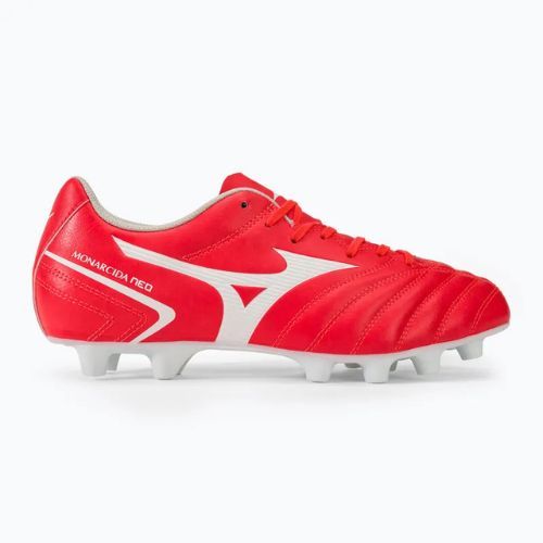 Buty piłkarskie Mizuno Monarcida Neo II Select FG flerycoral2/white
