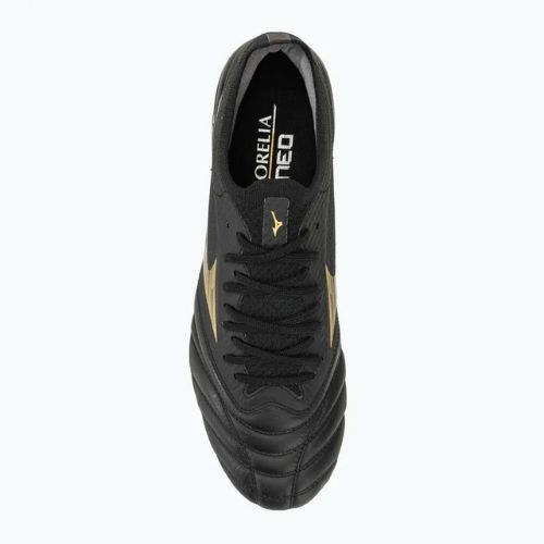 Buty piłkarskie Mizuno Morelia Neo IV Beta SG black/gold/black