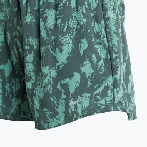 Spodenki damskie Nike One Dri-Fit High-Waisted 3" Brief-Lined vintage green / bicoastal / black