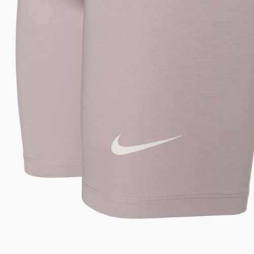 Spodenki damskie Nike Sportswear Classic High-Waisted 8" Biker platinum violet/sail