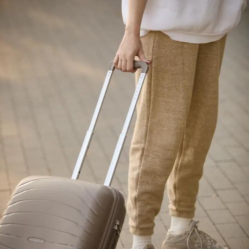 Walizka podróżna kabinowa KADVA Brava 40 l beżowa