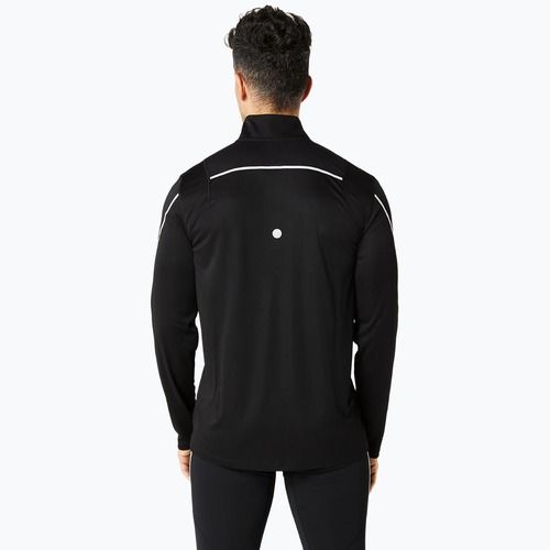 Lonsleeve do biegania męski ASICS Road Lite-Show 1/2 Zip performance black