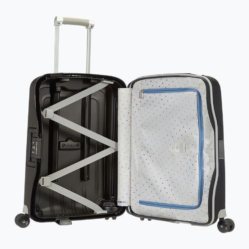 Walizka podróżna Samsonite S'cure Spinner 34 l black