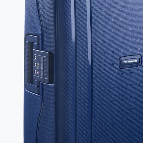 Walizka podróżna Samsonite S'cure Spinner 34 l dark blue
