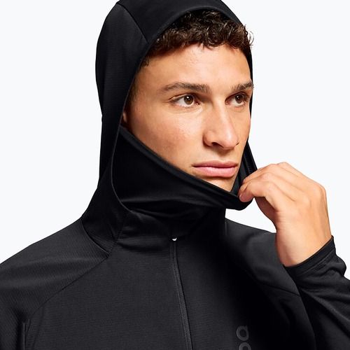 Bluza do biegania męska On Climate Zip Hoodie black