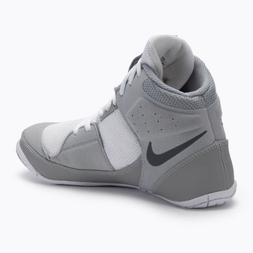 Buty zapaśnicze Nike Fury white/grey