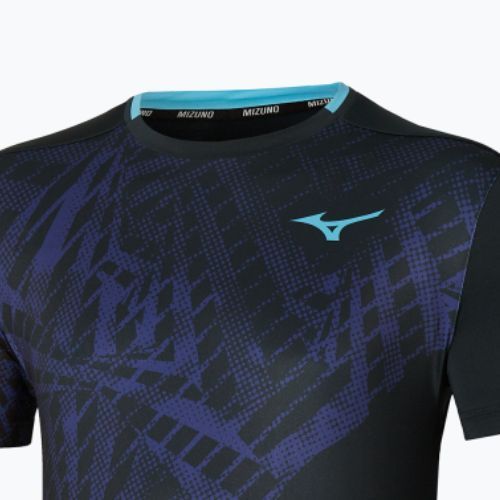 Koszulka tenisowa męska Mizuno Mugen Shadow Graphic Tee black