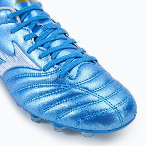 Buty piłkarskie męskie Mizuno Monarcida Neo III Pro FG laser blue/white