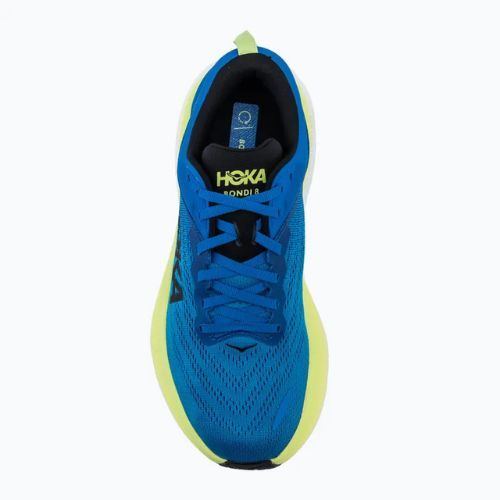 Buty do biegania męskie HOKA Bondi 8 electric cobalt/lettuce