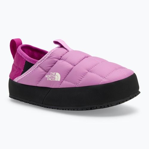 Kapcie dziecięce The North Face Youth Thermoball Traction Mule II dragonfruit/deep mulber