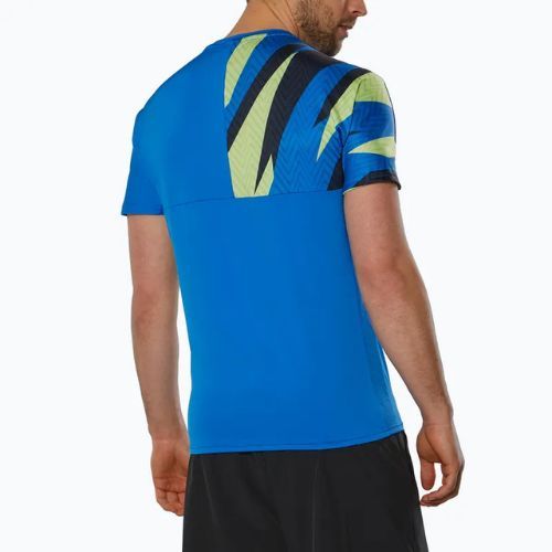 Koszulka tenisowa męska Mizuno Shadow Tee super sonic
