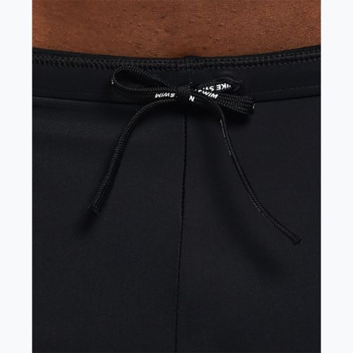 Bokserki pływackie męskie Nike Tossed Swoosh Square Leg black