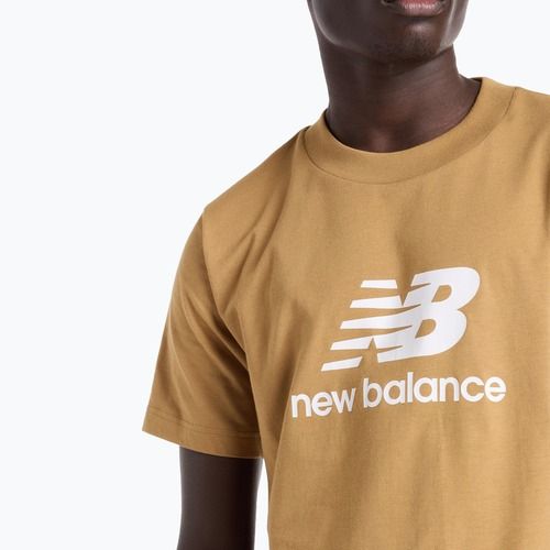 Koszulka męska New Balance Stacked Logo great plains
