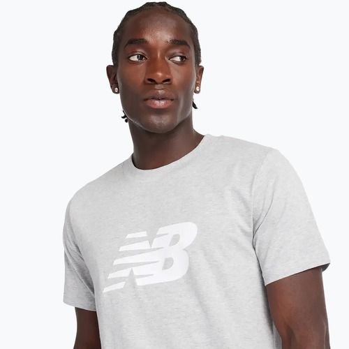 Koszulka męska New Balance Graphic V Flying athletic grey