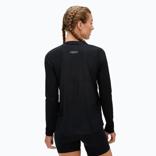 Longsleeve do biegania damski HOKA Airolite Run black