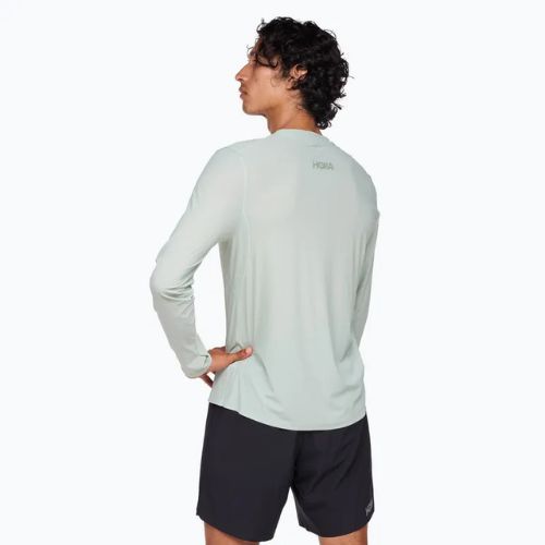 Longsleeve do biegania męski HOKA Airolite Run aloe vera