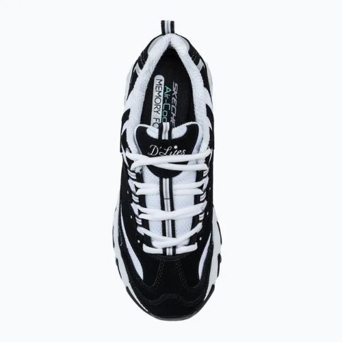 Buty damskie SKECHERS D'Lites Biggest Fan black/white/silver