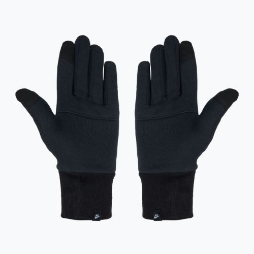 Rękawiczki do biegania damskie Nike Club Fleece black/white