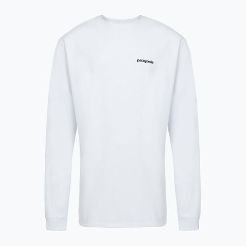 Longsleeve męski Patagonia P-6 Logo Responsibili white