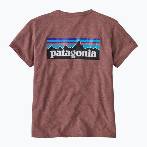 Koszulka damska Patagonia P-6 Logo Responsibili-Tee dulse mauve