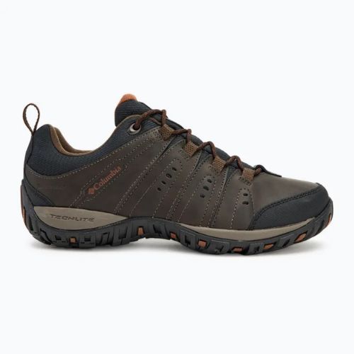 Buty turystyczne męskie Columbia Woodburn II Waterproof cordovan/ cinnamon