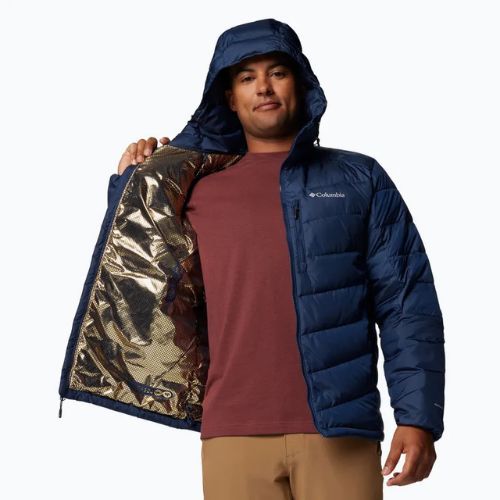 Kurtka męska Columbia Labyrinth Loop II Hooded collegiate navy
