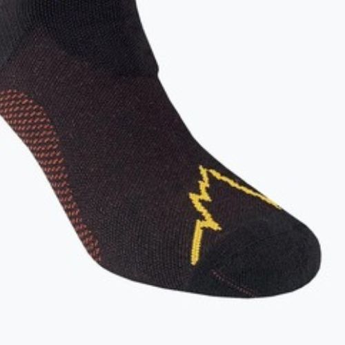 Skarpety La Sportiva Ultra Running black/yellow