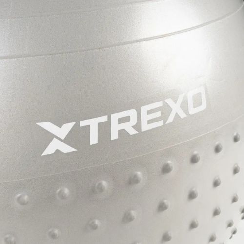 Piłka gimnastyczna masująca XTREXO TXO-B4Z022-GY 75 cm szary