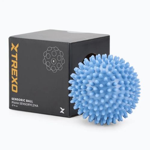 Piłka sensoryczna XTREXO TXO-B4Z033-BL niebieski