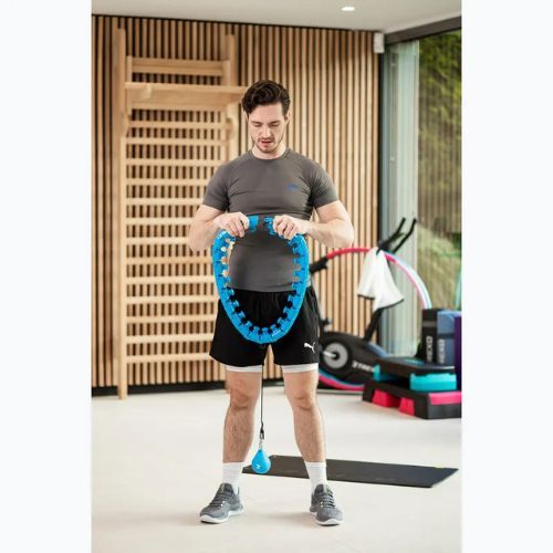 Hula hop z obciążeniem XTREXO TXO-B4Z036-GN niebieski
