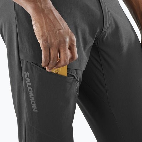 Spodnie trekkingowe męskie Salomon Wayfarer deep black