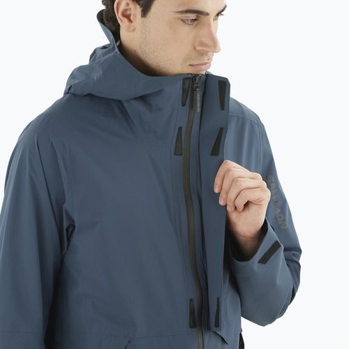 Kurtka przeciwdeszczowa męska Salomon Outerpath Pro midnight navy