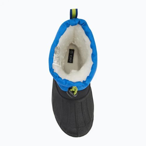 Śniegowce dziecięce CMP Hanki 3.0 Snowboots river/limegreen