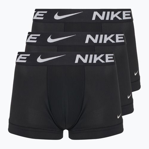 Bokserki męskie Nike Dri-Fit Essential Micro Trunk 3 pary black/black/black