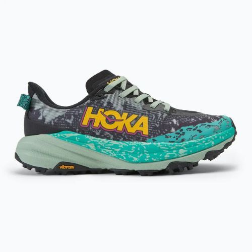 Buty do biegania damskie HOKA Speedgoat 6 black/aloe vera