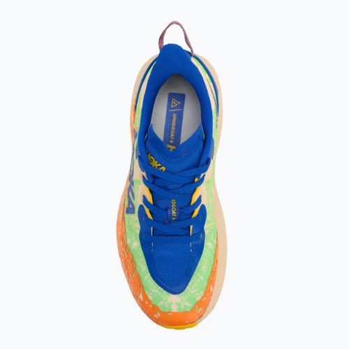 Buty do biegania dziecięce HOKA Speedgoat 6 ultramarine/electric lime