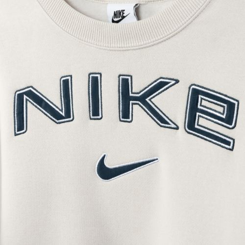Bluza damska Nike Sportswear Phoenix Fleece light orewood brn/white/armory navy