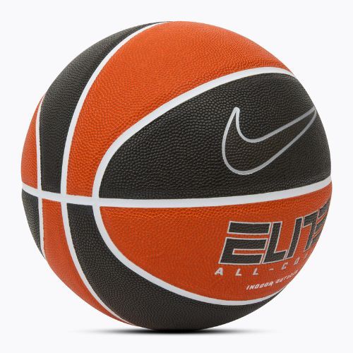 Piłka do koszykówki Nike Elite All Court 8P 2.0 Deflated amber/white/metallic silver/black rozmiar 7